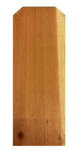 5/8-in x 5-1/2-in x 5-ft Redwood Dog Ear Fence Picket