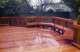 2-in x 4-in x 8-ft Redwood Green Deck Board