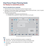 Freedom Hampton 8.5-ft H x 5-in W White Vinyl Line Fence Post (Unassembled)