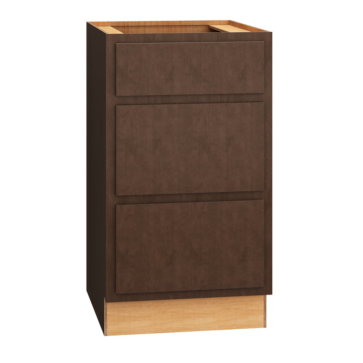 Diamond Express Jamestown 18-in W x 32.5-in H x 21-in D Thatch Partial Overlay 3-Drawer Wood Wall-mount Cabinet Banks