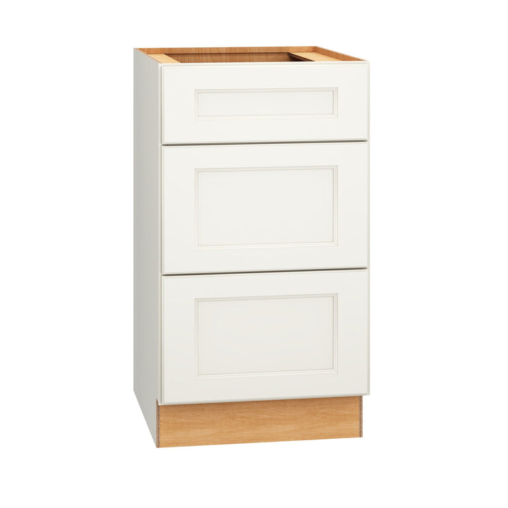 Diamond Express Macaulay 18-in W x 32.5-in H x 21-in D White 3-Drawer Wood Wall-mount Cabinet Banks