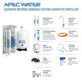 Ultimate Compact 4-Stage Under-Sink Reverse Osmosis Drinking Water Filtration System