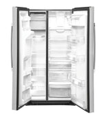 GE 21.8 cu. ft. Side by Side Refrigerator in Fingerprint Resistant Stainless Steel, Counter Depth