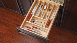 Rev-A-Shelf 22 in. x 14.625 in. Wood Cutlery Insert Drawer Organizer