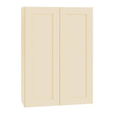 Home Decorators Collection Newport 27 in. W x 12 in. D x 36 in. H Assembled Plywood Wall Kitchen Cabinet in Blended Cream with Soft Close