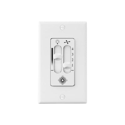 White Wall Fan Switch - Super Arbor