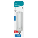 300-Watt Equivalent Daylight Quad Tube E26 Base with Mogul Adapter CFL Light Bulb (6500K) (6-Pack)
