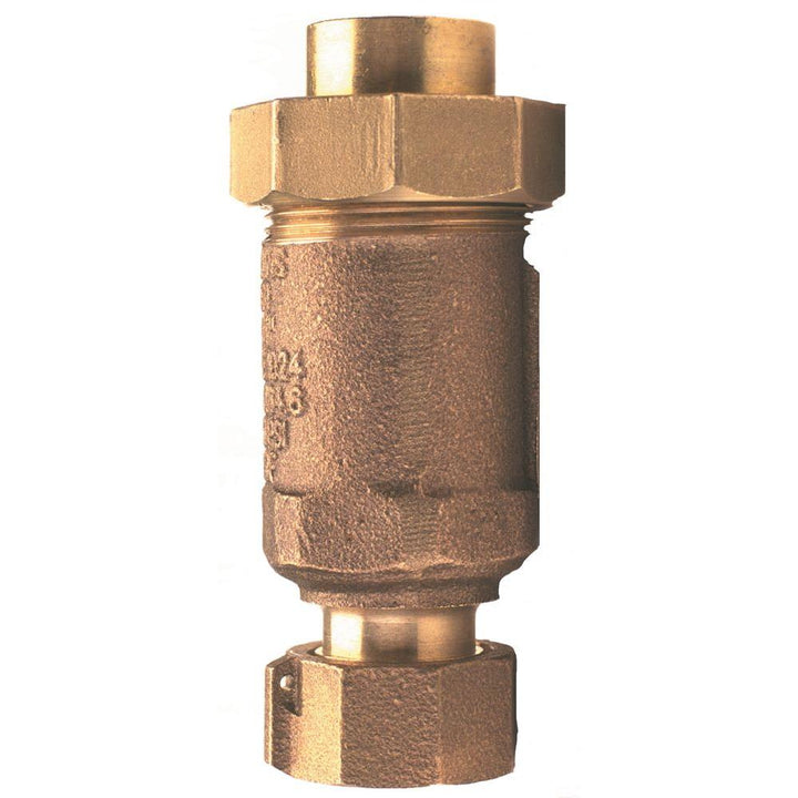 1/2 in. FNPT Inlet and Outlet Lead-Free Dual Check Valve