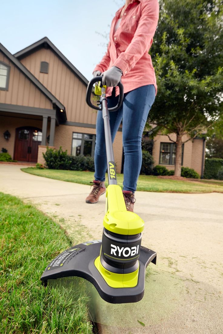 RYOBI ONE+ 18-Volt Lithium-Ion Electric Cordless Battery String Trimmer (Tool Only)