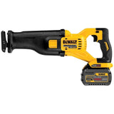 FLEXVOLT 60-Volt MAX Lithium-Ion Cordless Brushless Reciprocating Saw with (1) Battery 2Ah, Charger and Contractor Bag