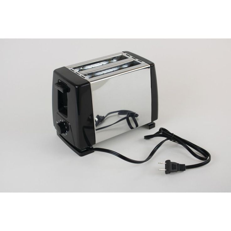 2-Slice Black Extra-Wide Slot Toaster