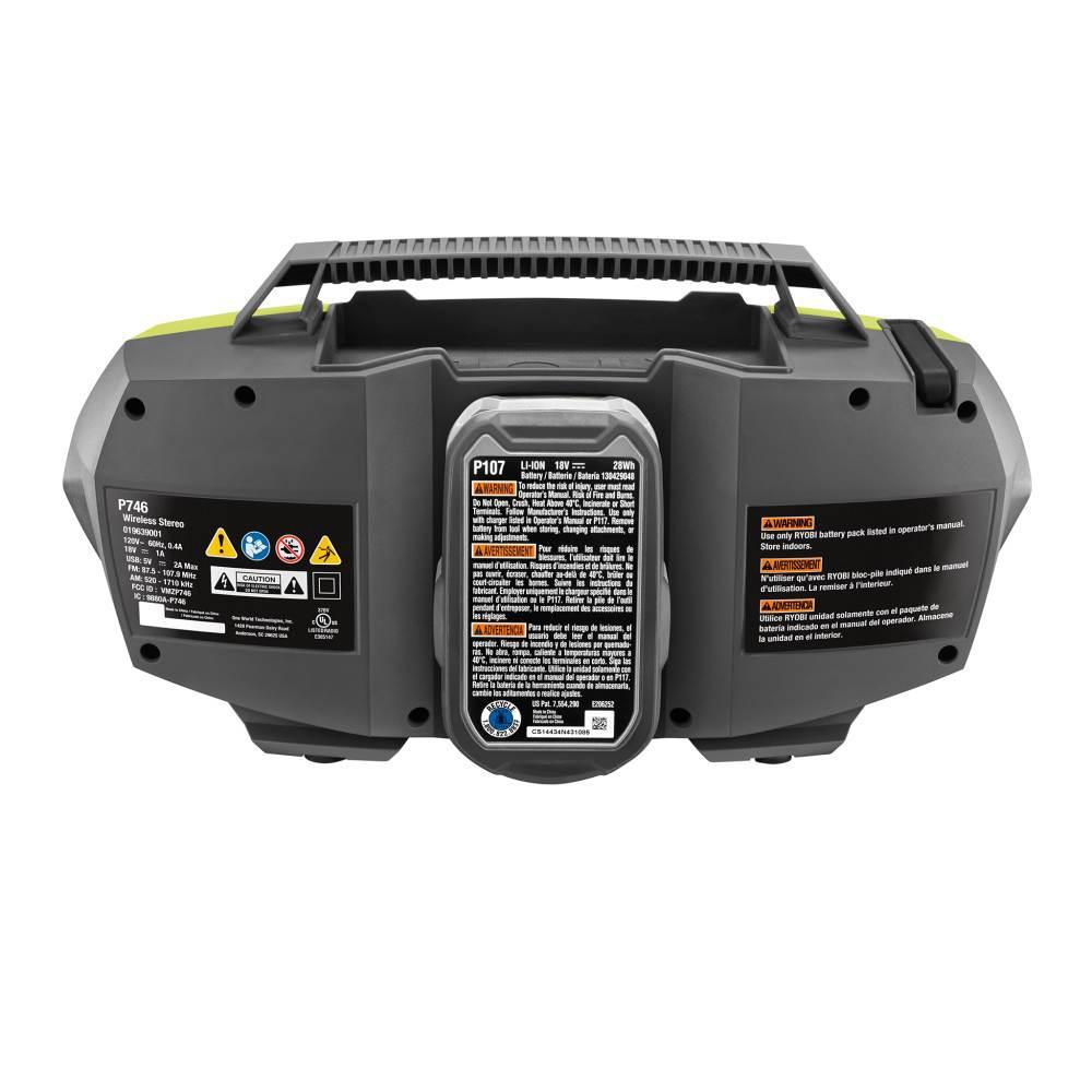 18-Volt ONE+ Hybrid Stereo with Bluetooth Wireless Technology (Tool Only) - Super Arbor
