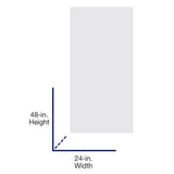 Armstrong Ceilings Metallaire Vine Chrome Aluminum Surface-Mount Ceiling Tile, 48.5 in x 24.5 in (4-ft x 2-ft)