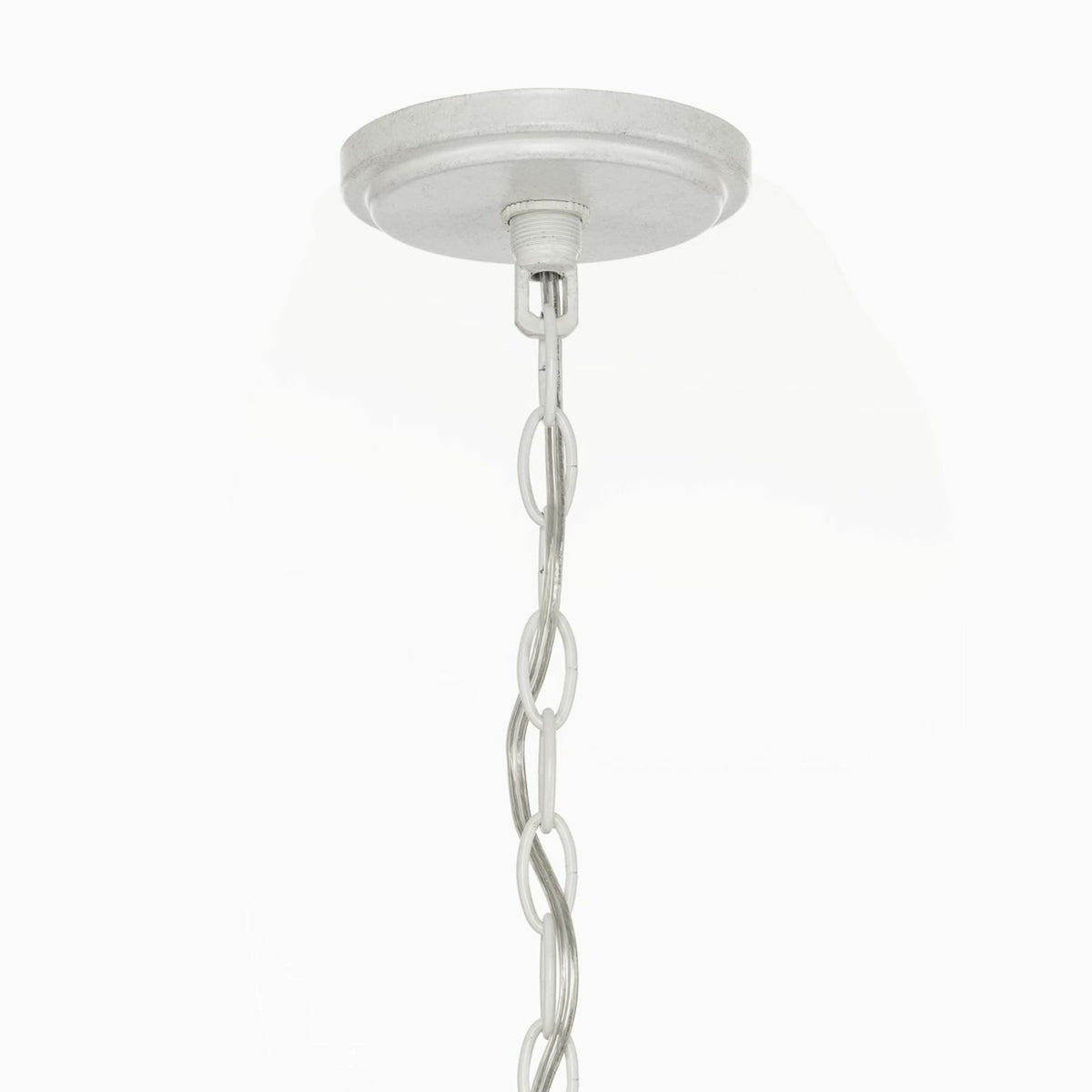 Progress Lighting Bisset 4-Light White Coastal Chandelier
