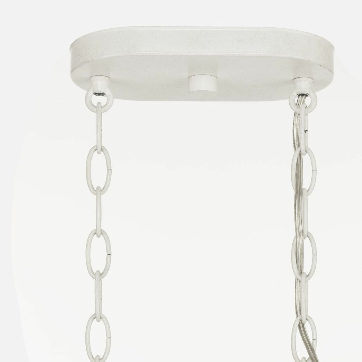 Progress Lighting Bisset 5-Light White Coastal Chandelier