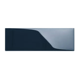 Giorbello (Sample) Glass Subway Midnight Blue 4-in x 12-in Glossy Glass Wall Tile