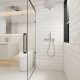 Giorbello Classic Premium Alabaster White 4-in x 12-in Glossy Glass Subway Wall Tile (5-sq. ft/ Carton)