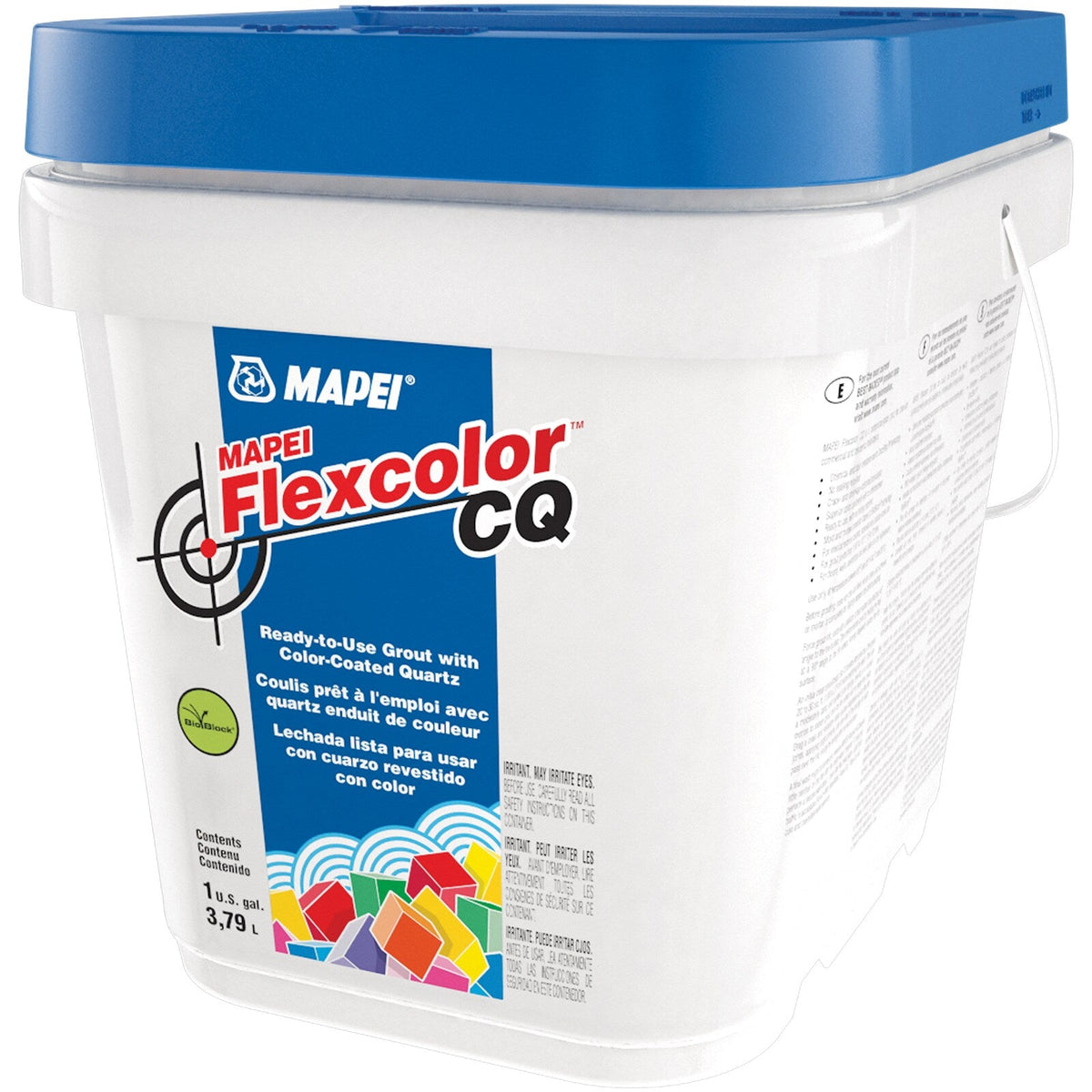 MAPEI Flexcolor CQ Grout, Hickory #5111 — 1-Gallon Ready-to-Use Acrylic Sanded Grout
