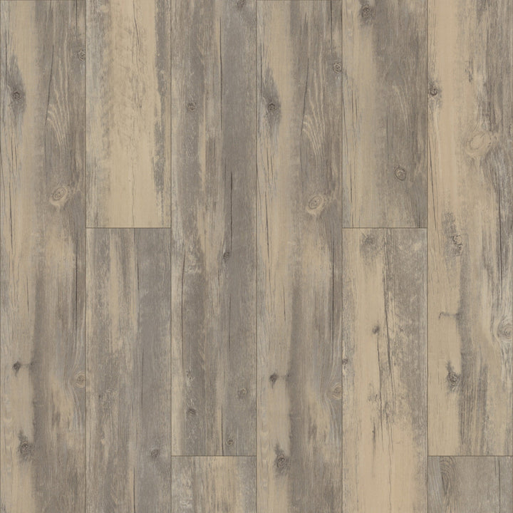 Shaw Perennial Atomic Brown 6-mil x 6-in W x 48-in L Waterproof Glue Down Luxury Vinyl Plank Flooring (53.93-sq ft/ Carton)