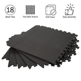 Stalwart 24-in W x 24-in L x 0.5-in T Interlocking Foam Gym Floor Tile (72-sq ft) (18-Pack)