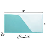 Giorbello Classic Premium Teal 6-in x 12-in Glossy Glass Subway Wall Tile (5-sq. ft/ Carton)