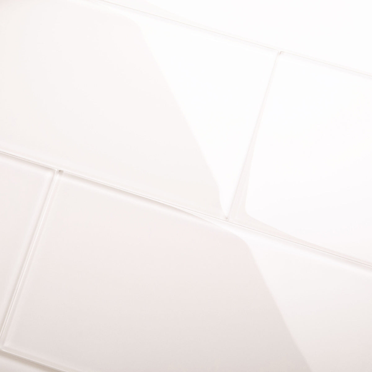 Giorbello Classic Premium Rose Pale Pink 6-in x 12-in Glossy Glass Subway Wall Tile (5-sq. ft/ Carton)