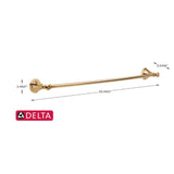 Delta Cassidy 30-in Champagne Bronze Wall Mount Single Towel Bar