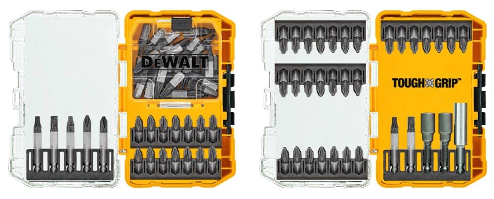 DEWALT Tough Grip 82-Piece Shank Screwdriver Bit Set
