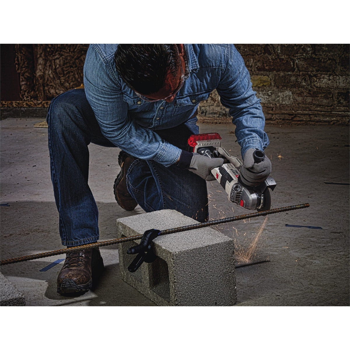 PORTER-CABLE 4.5-in 20-Volt Max Trigger Switch Cordless Angle Grinder