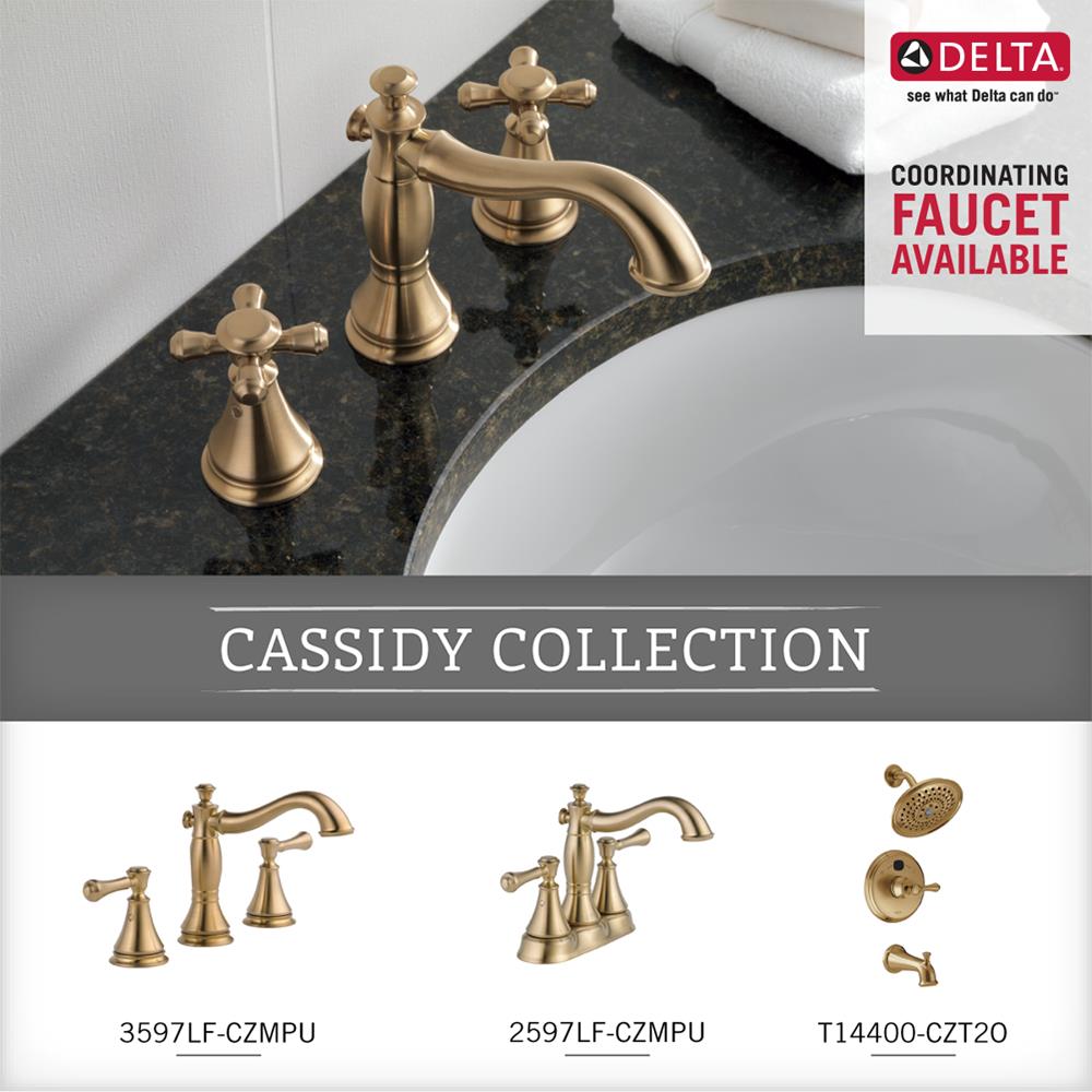 Delta Cassidy 30-in Champagne Bronze Wall Mount Single Towel Bar