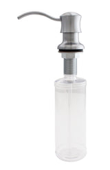 Keeney Satin Stainless Deck-Mount Soap and Lotion Dispenser, 10-oz Capacity