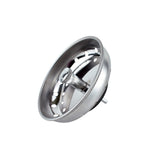 Keeney 3.5-in Chrome Stainless Steel Rust-Resistant Sink Strainer with Lock Mount & Basket (Model K5416)