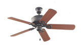 Harbor Breeze Classic 52-in Matte Black Indoor Ceiling Fan (5-Blade)