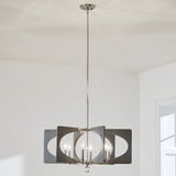 Kichler Alscar 6-Light Polished Nickel Transitional Chandelier