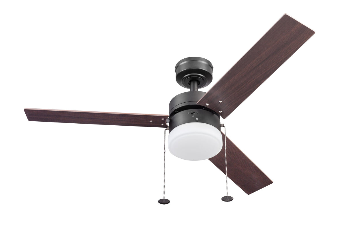 Harbor Breeze Vue 44-in Bronze LED Indoor Ceiling Fan with Light, 3-Blade