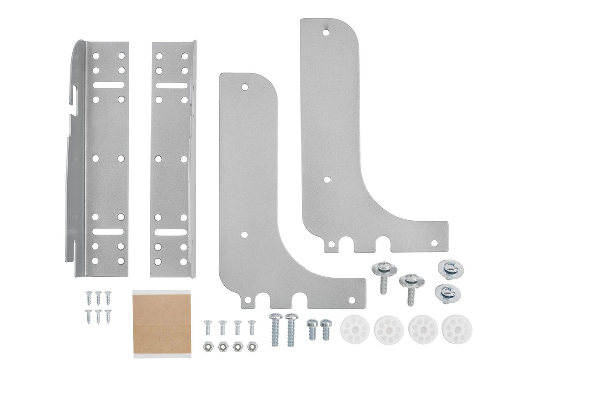 Rev-A-Shelf Metal Pull-Out Trash Can / Basket Door Mounting Kit, Gray, RV-DM17KIT-5