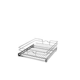 Rev-A-Shelf 17.5-in W x 6-in H x 22-in D Single-Tier Soft-Close Pull-Out Metal Basket, Chrome