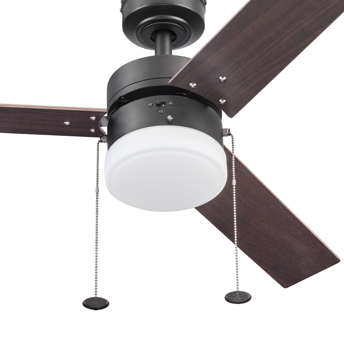 Harbor Breeze Vue 44-in Bronze LED Indoor Ceiling Fan with Light, 3-Blade