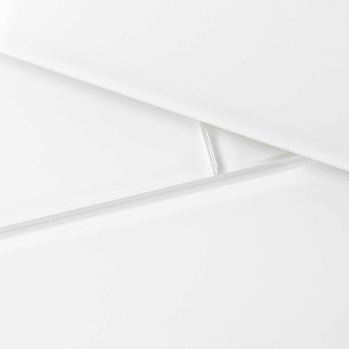 Giorbello Classic Premium White 3-in x 9-in Glossy Glass Subway Wall Tile (5-sq. ft/ Carton)