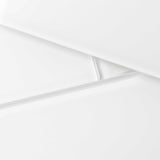 Giorbello Classic Premium White 3-in x 9-in Glossy Glass Subway Wall Tile (5-sq. ft/ Carton)