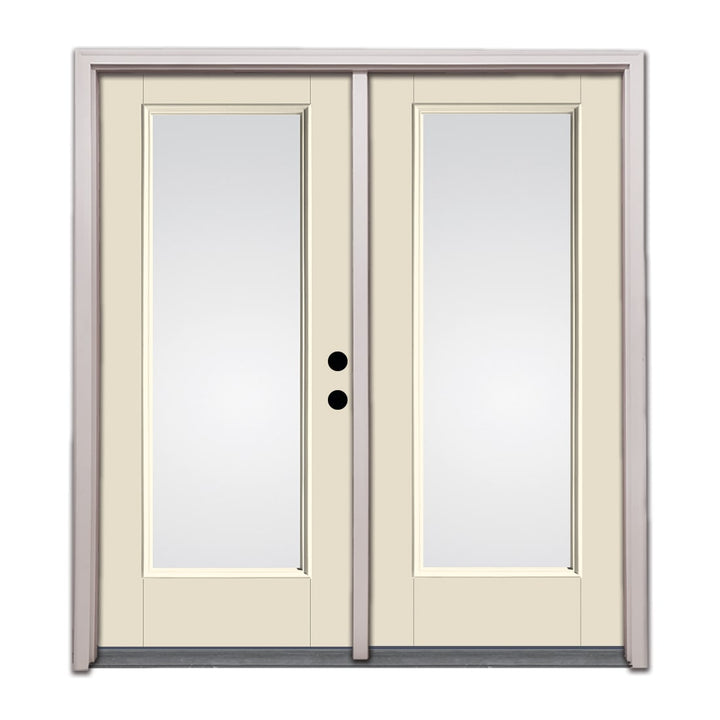 Therma-Tru 72-in x 80-in Fiberglass French, Left-hand inswing – primary product view