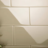 Giorbello (Sample) 6x12 Glass Subway Tiles Light Taupe 6-in x 12-in Glossy Glass Brick Subway Wall Tile