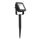Low Voltage Black Outdoor Integrated LED Landscape Flood Light (4-Pack)
