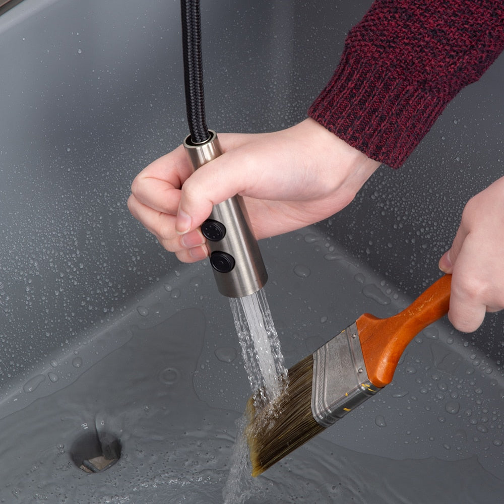 Cambridge Resources Gray Freestanding Utility Tub with Drain and Faucet