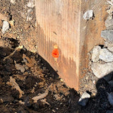 Post Protector Decay Protection 0.33-in Wood Preservative Wood Corner Universal Bracket Wood Post Adaptor For Wood Fence 24-Pack