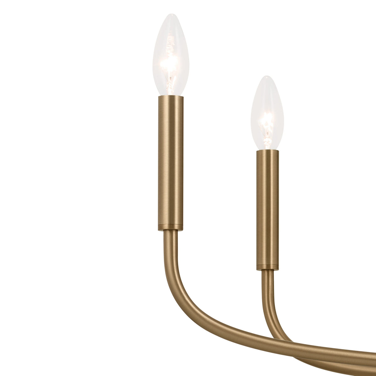 Kichler Deela 8-Light Gold Modern/Contemporary Chandelier