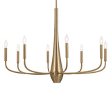 Kichler Deela 8-Light Gold Modern/Contemporary Chandelier