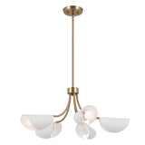 Kichler Arcus 5-Light Gold Mid-century Chandelier