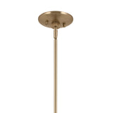 Kichler Phix 6-Light Gold Mid-century Chandelier