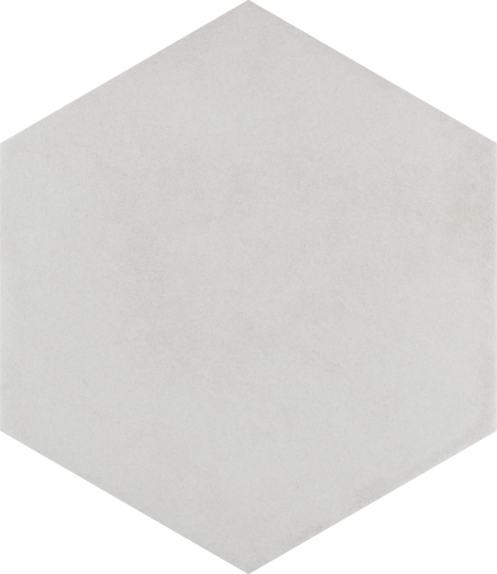 Affinity Tile Matter Hex Bone 8-in x 9-in Multi-finish Porcelain Hexagon Floor and Wall Tile product image
